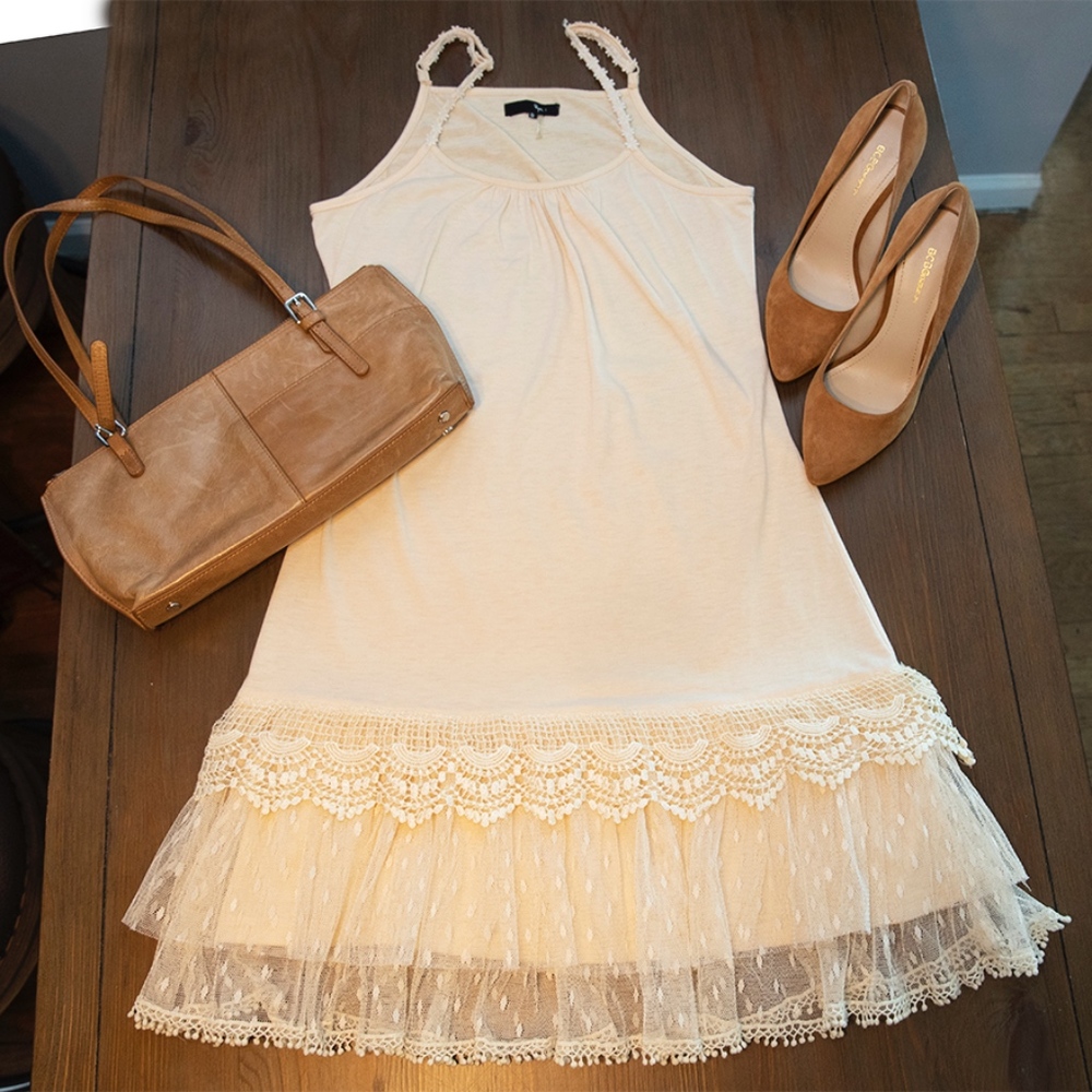 Ryu lacy bottom dress